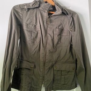 Kenar Women's Jean Utility Jacket, L